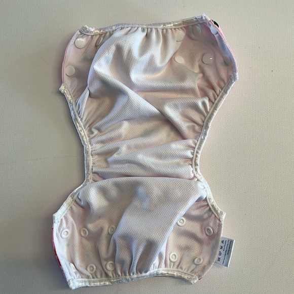 Bundle of Reusable & Adjustable Swim Diaper/Cloth Diaper Cover 0-36 months EUC - Picture 10 of 11